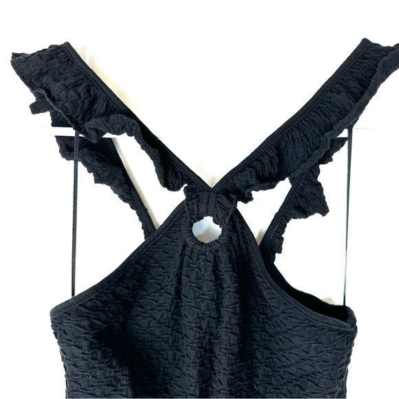 Anthropologie halter top black size xs - Picture 2 of 8